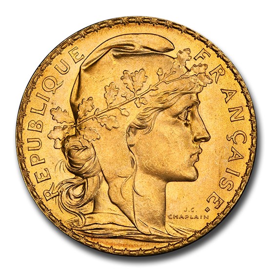 1909 France Gold 20 Francs MS-67 PCGS 1909 France Gold 20 Francs MS-67 PCGS