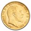 1909 Great Britain Gold Half Sovereign Edward VII BU