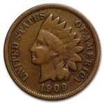 1909 Indian Head Cent 50-Coin Roll Avg Circ