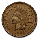 1909 Indian Head Cent AU