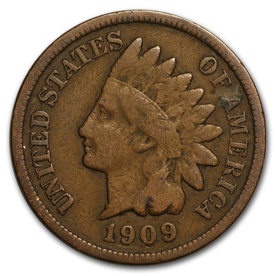 1909 Indian Head Cent Fine 1909 Indian Head Cent Fine