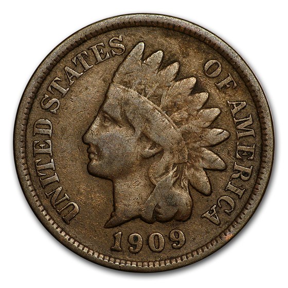 1909 Indian Head Cent Good/VG 1909 Indian Head Cent Good/VG