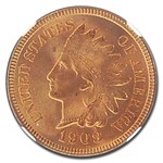 1909 Indian Head Cent MS-65+ NGC (Red)