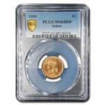 1909 Indian Head Cent MS-65 PCGS (Red)