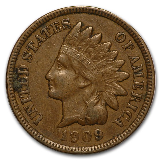 1909 Indian Head Cent XF 1909 Indian Head Cent XF