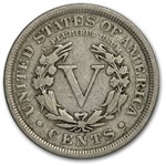 1909 Liberty Head V Nickel Fine
