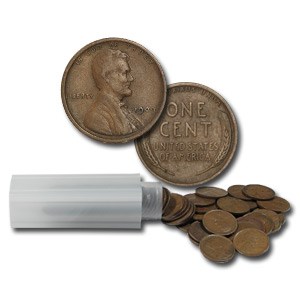 1909 Lincoln Cent 50-Coin Roll VF 1909 Lincoln Cent 50-Coin Roll VF