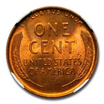 1909 Lincoln Cent MS-65 NGC (Red)