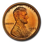 1909 Lincoln Cent PR-67+ PCGS CAC (Red)