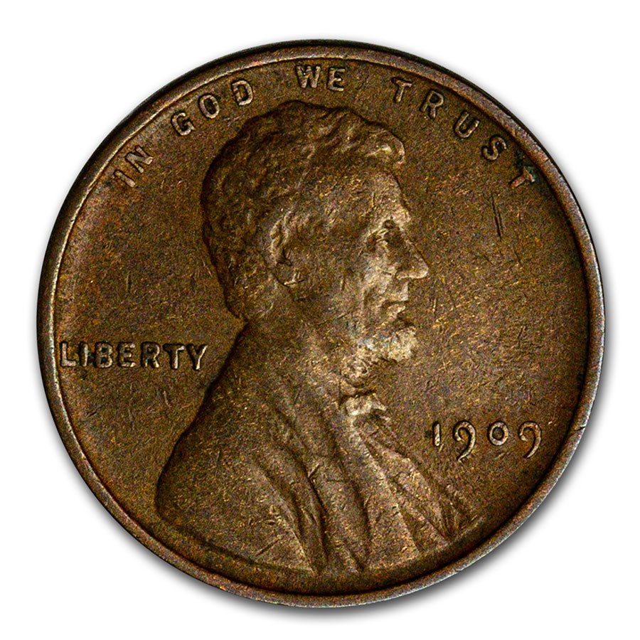 1909 Lincoln Cent VF