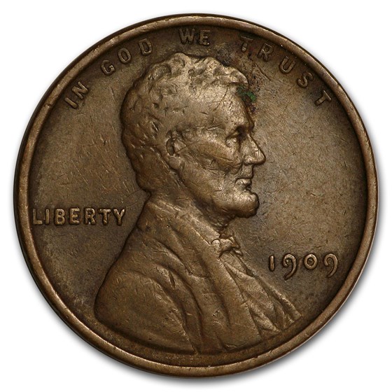 1909 Lincoln Cent XF 1909 Lincoln Cent XF