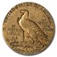 1909-O $5 Indian Gold Half Eagle AU-50 PCGS