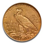 1909-O $5 Indian Gold Half Eagle AU-53 NGC