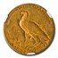 1909-O $5 Indian Gold Half Eagle MS-61 NGC
