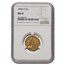 1909-O $5 Indian Gold Half Eagle MS-61 NGC