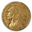 1909-O $5 Indian Gold Half Eagle XF-45 PCGS