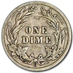 1909-O Barber Dime VF
