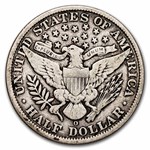 1909-O Barber Half Dollar Fine