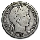 1909-O Barber Half Dollar VG