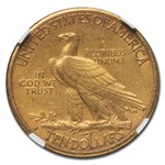 1909-S $10 Indian Gold Eagle AU-55 NGC