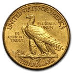 1909-S $10 Indian Gold Eagle AU