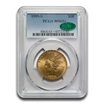 1909-S $10 Indian Gold Eagle MS-63+ PCGS CAC