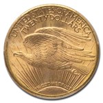 1909-S $20 St Gaudens Gold Double Eagle MS-64 PCGS