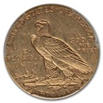 1909-S $5 Indian Gold Half Eagle AU-55 PCGS
