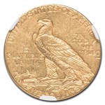 1909-S $5 Indian Gold Half Eagle MS-61 NGC