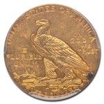 1909-S $5 Indian Gold Half Eagle MS-62 PCGS