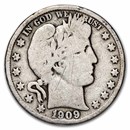 1909-S Barber Half Dollar Good