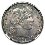 1909-S Barber Half Dollar MS-65 NGC