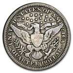 1909-S Barber Quarter Fine
