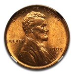 1909-S/Hor S Lincoln Cent MS-65 NGC (Red)