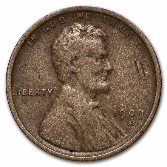 1909-S/Horizontal S Lincoln Cent Fine 1909-S/Horizontal S Lincoln Cent Fine