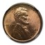 1909-S/ Horizontal S Lincoln Cent MS-66 NGC (Red/Brown)