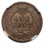 1909-S Indian Head Cent AU-53 NGC (Brown)