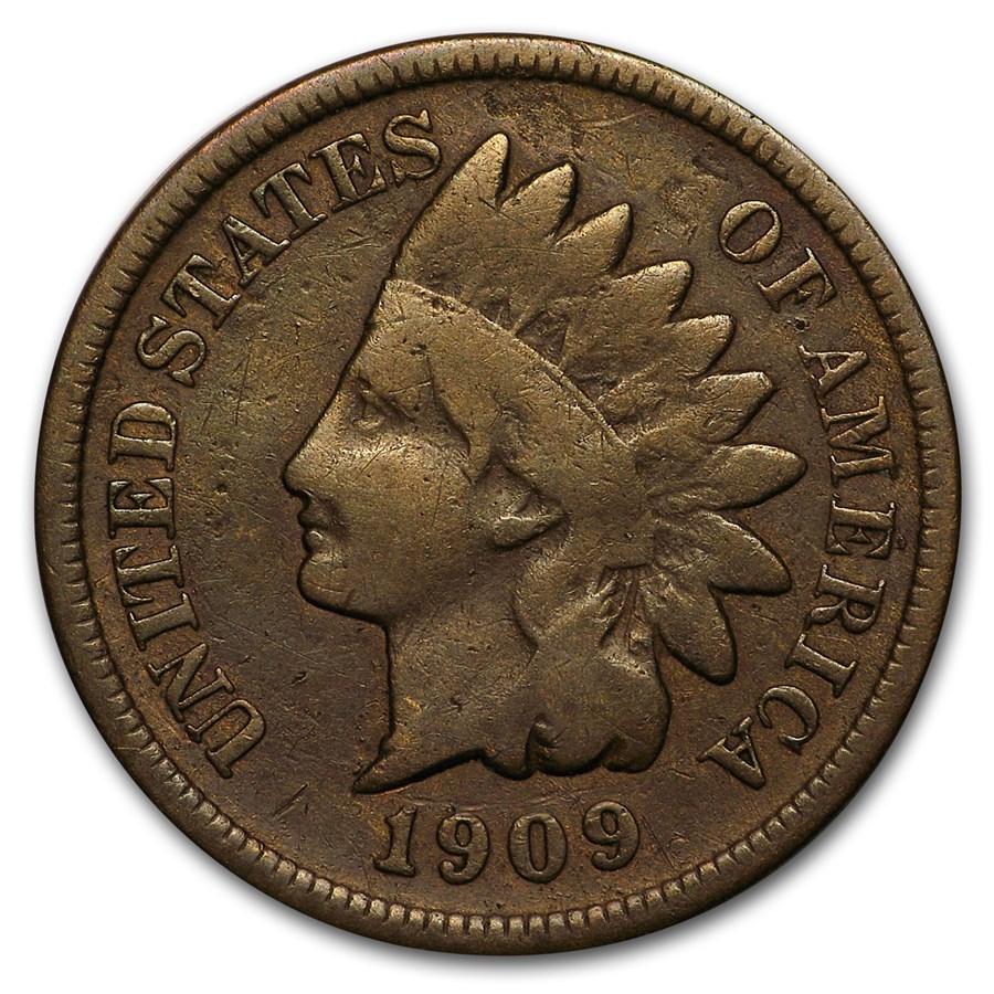 1909-S Indian Head Cent Good