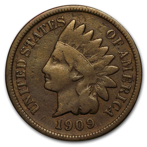 1909-S Indian Head Cent Good 1909-S Indian Head Cent Good