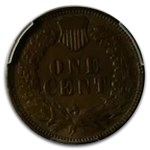 1909-S Indian Head Cent MS-62 PCGS CAC (Brown)