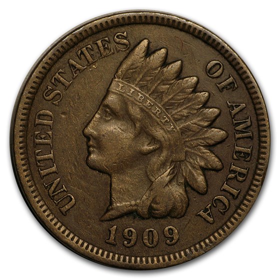 1909-S Indian Head Cent VF 1909-S Indian Head Cent VF