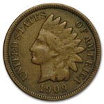 1909-S Indian Head Cent VG