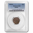 1909-S Indian Head Cent XF-40 PCGS