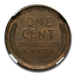 1909-S Lincoln Cent AU-58 NGC CAC (Brown)