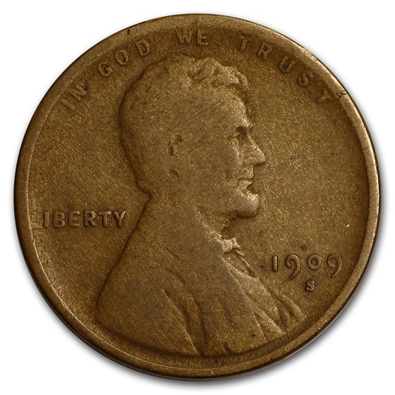 1909-S Lincoln Cent Good 1909-S Lincoln Cent Good