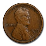 1909-S Lincoln Cent VF-20 PCGS (Brown)