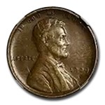 1909-S Lincoln Cent XF-40 NGC CAC (Brown)
