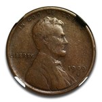 1909-S VBD Lincoln Cent VF-20 NGC CAC (Brown)