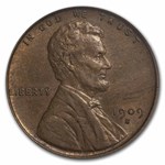 1909-S VDB Lincoln Cent AU-58 PCGS CAC