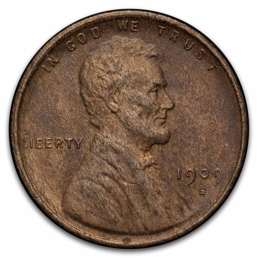 1909-S VDB Lincoln Cent Brilliant Uncirculated